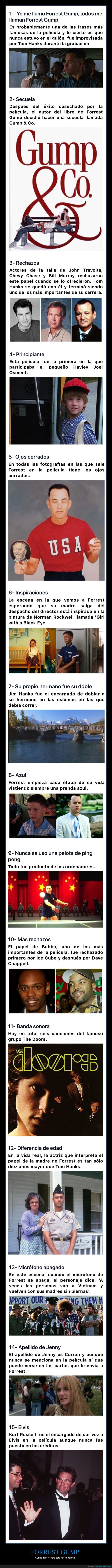 forrest gump,curiosidades,cine