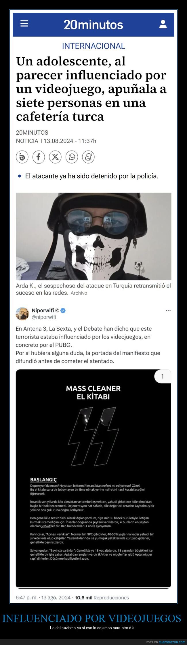 influenciado,videojuegos,nazi