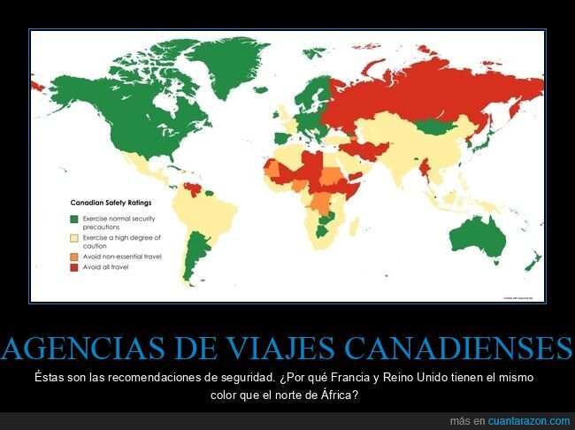 agencias de viaje,canadá,seguridad