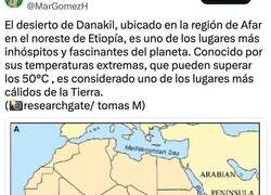 Enlace a El desierto de Danakil: un lugar infernal en la Tierra donde no podemos sobrevivir