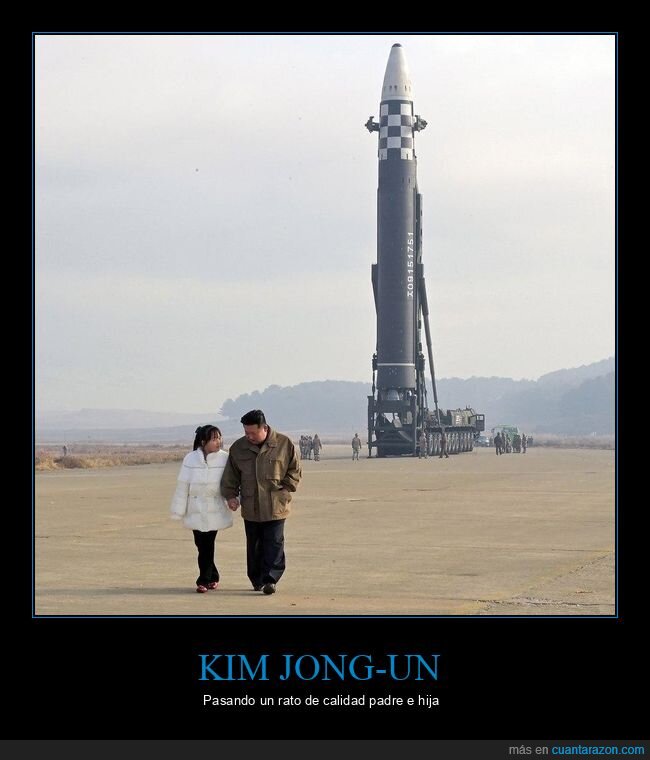 kim jong un,hija,cohete