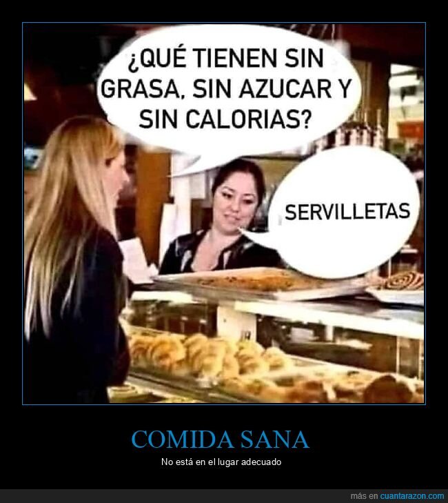 comida,grasa,azúcar,calorías,servilletas