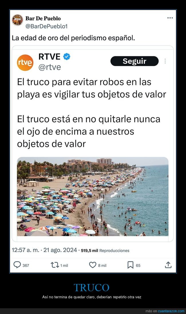 evitar,objetos,playa,robos,truco,vigilar