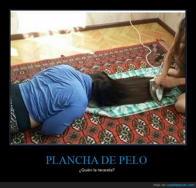 plancha,pelo