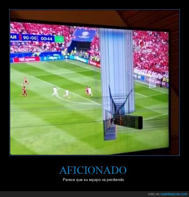 televisión,fútbol,mando