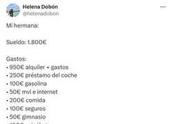 Enlace a Hermana con dificultades económicas