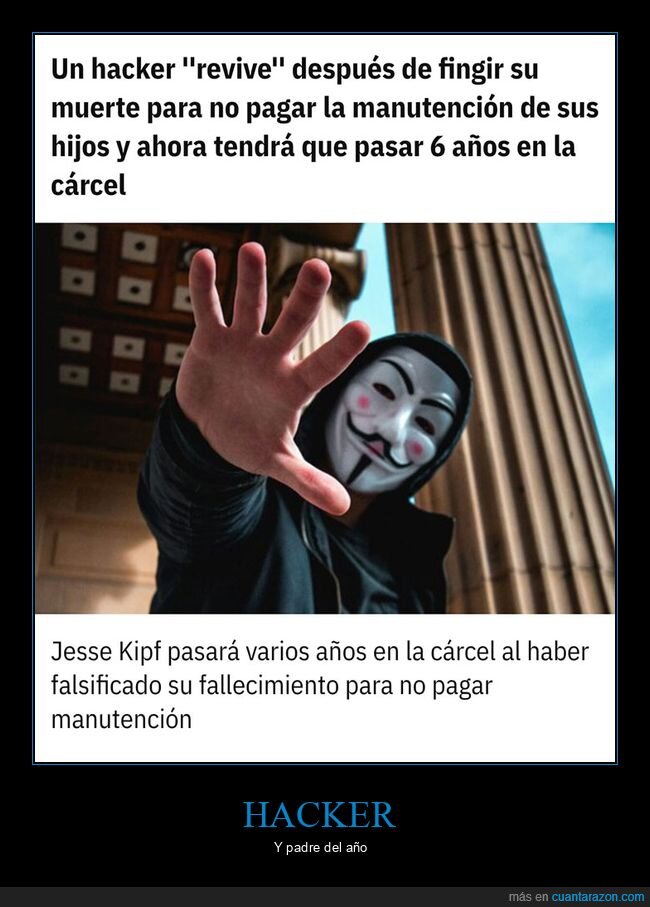 cárcel,fingir,hacker,muerte