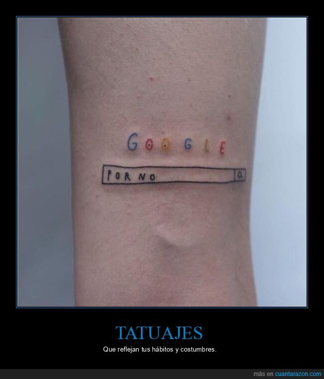 google,tatuaje