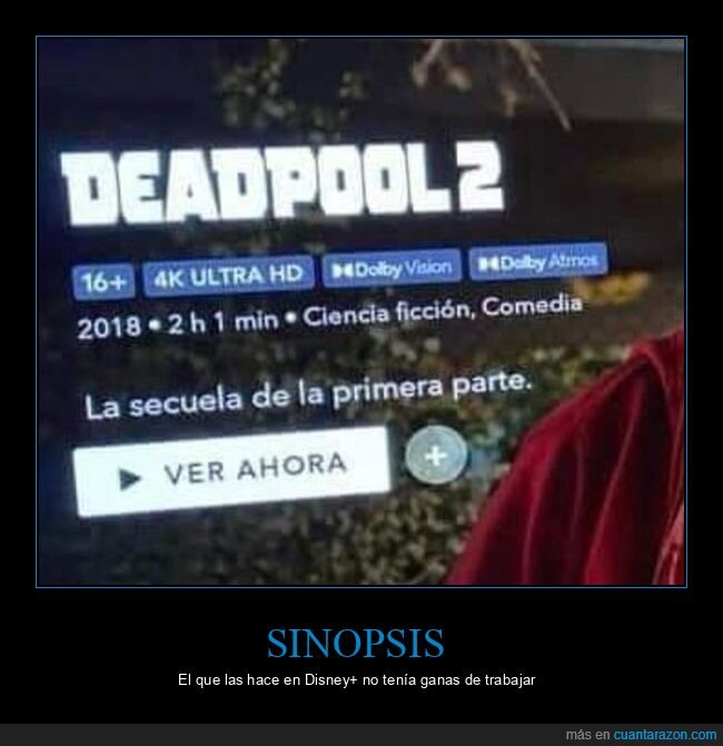 deadpool,disney,sinopsis