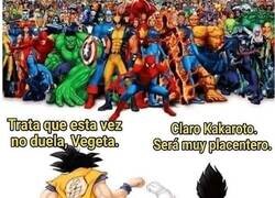 Enlace a Dragon Ball VS Marvel