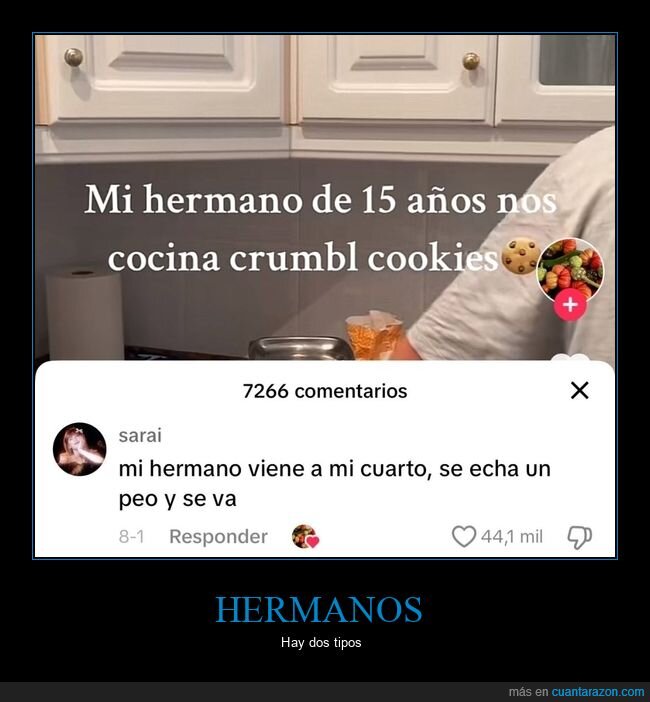 hermano,cocinar,pedo