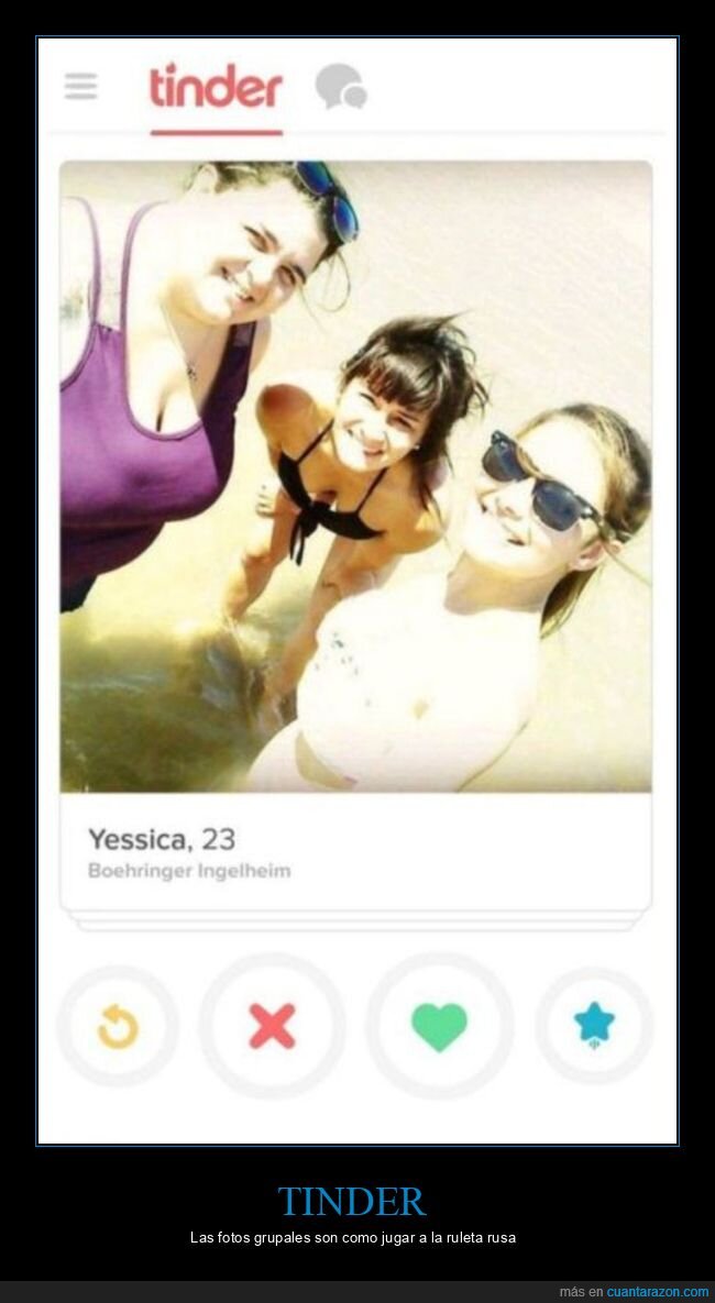 foto grupal,tinder