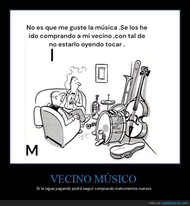 instrumentos,música,vecino