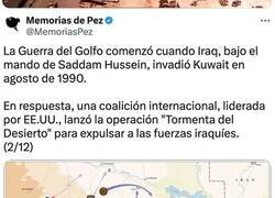 Enlace a Esta carretera se convirtió en el escenario de una de las imágenes más inquietantes de la Guerra del Golfo...