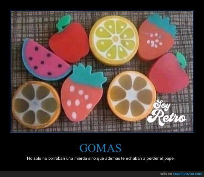 gomas,retro