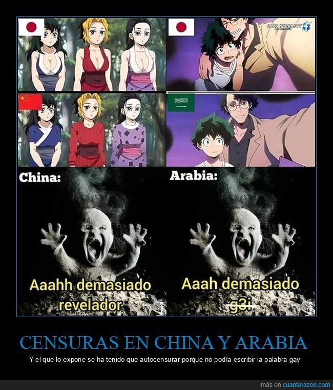 anime,arabia,censura,china