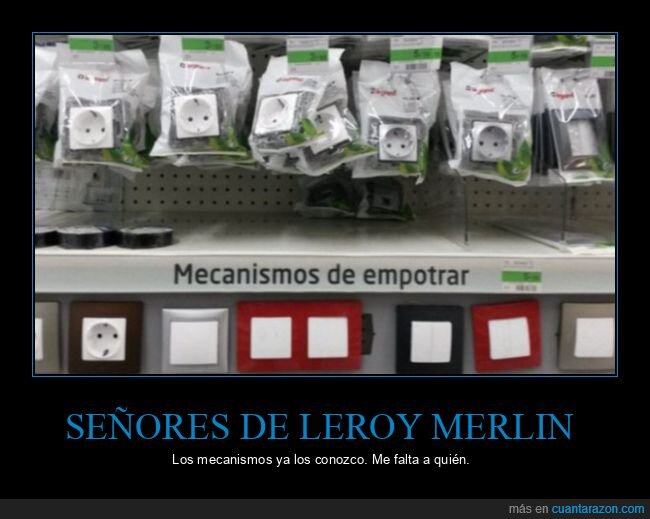 leroy merlin,mecanismos,empotrar