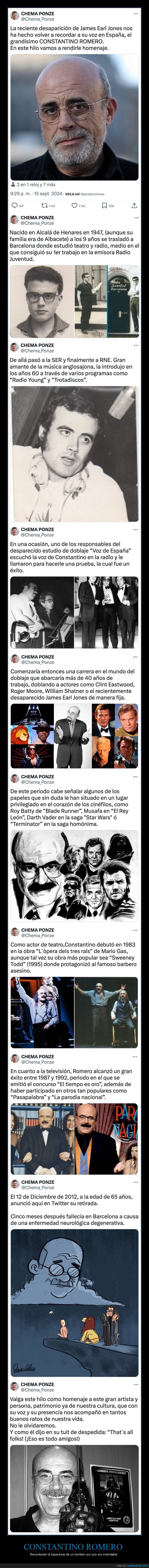 constantino romero,homenaje