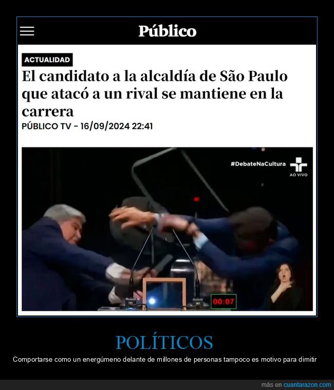 políticos,atacar,rival