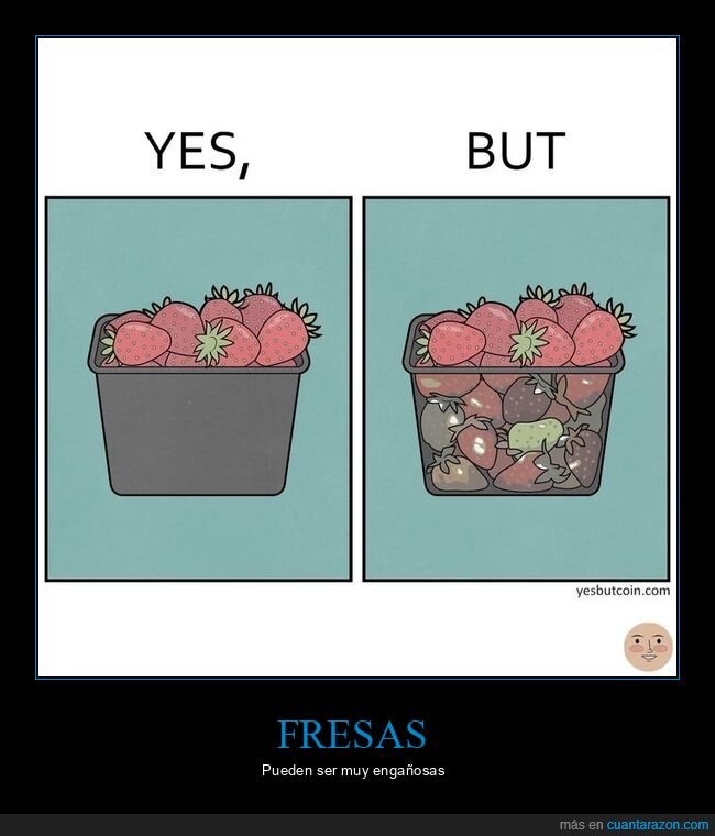 fresas,sí pero