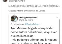 Enlace a Historia de uno de los mayores ridículos de Twitter… Protagoniza: Beatriz Talegón