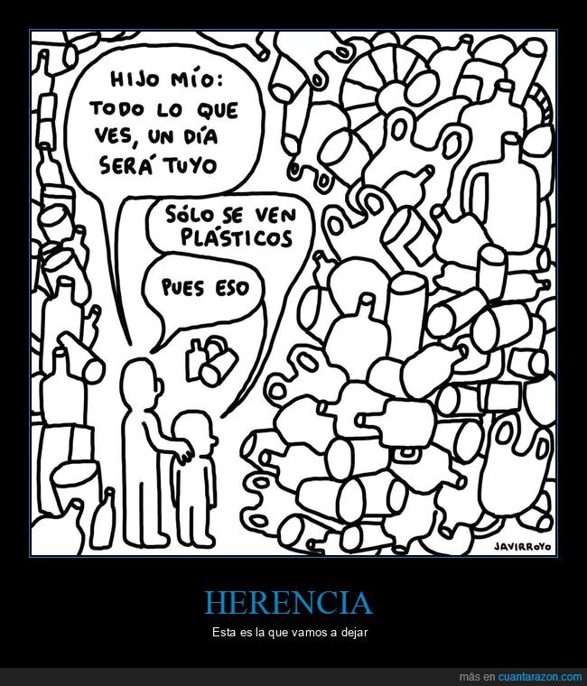 herencia,hijo,plásticos