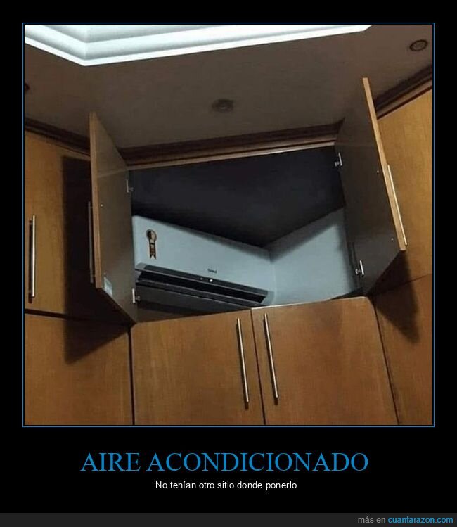 aire acondicionado,armario