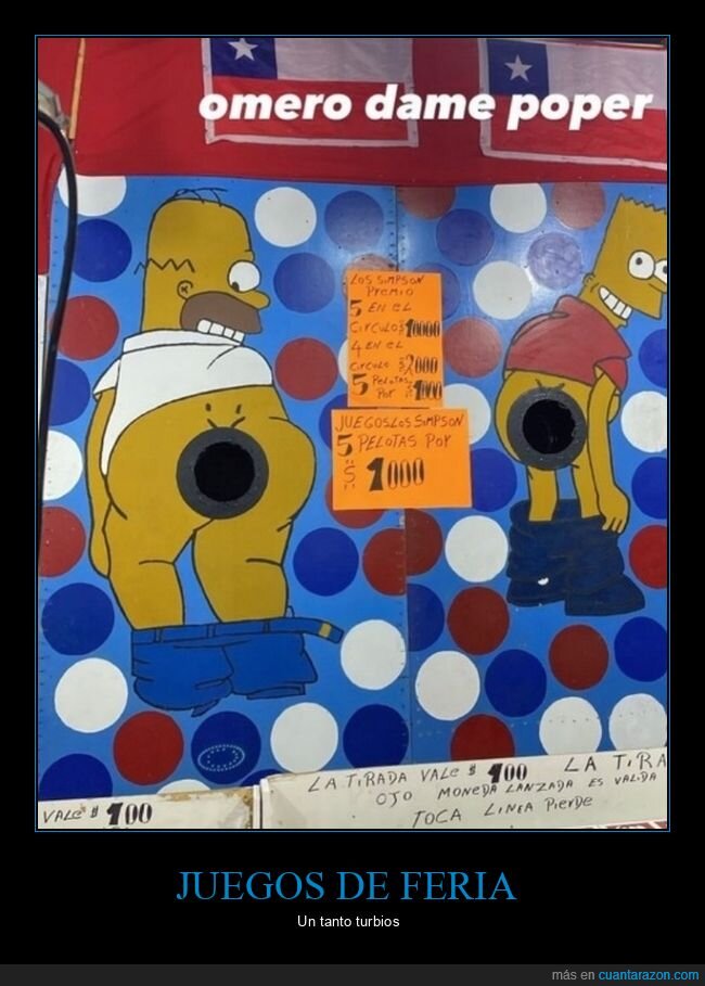 feria,mierder,simpsons