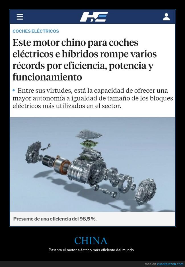 motor,chino,eficiencia,coches eléctricos