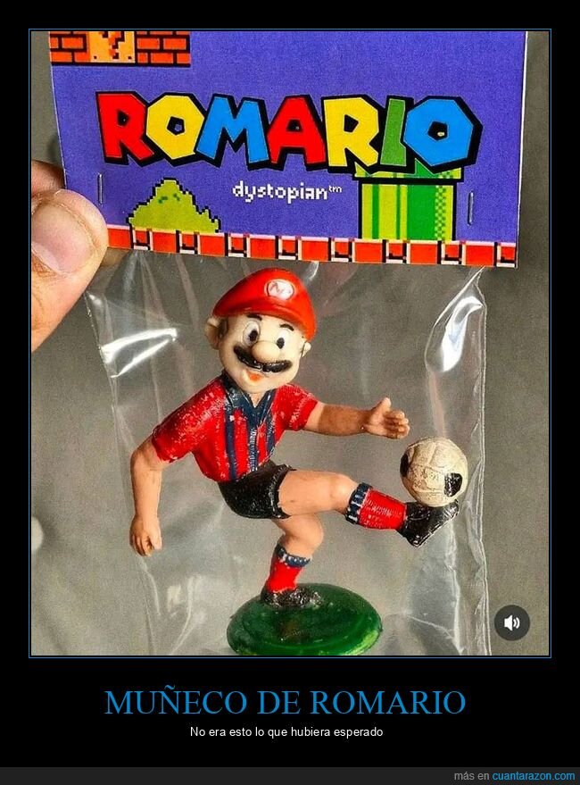 mario,muñeco,romario