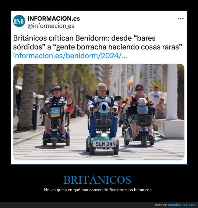 benidorm,críticas,ingleses