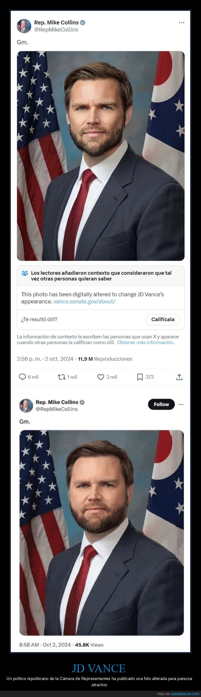 jd vance,políticos,photoshop