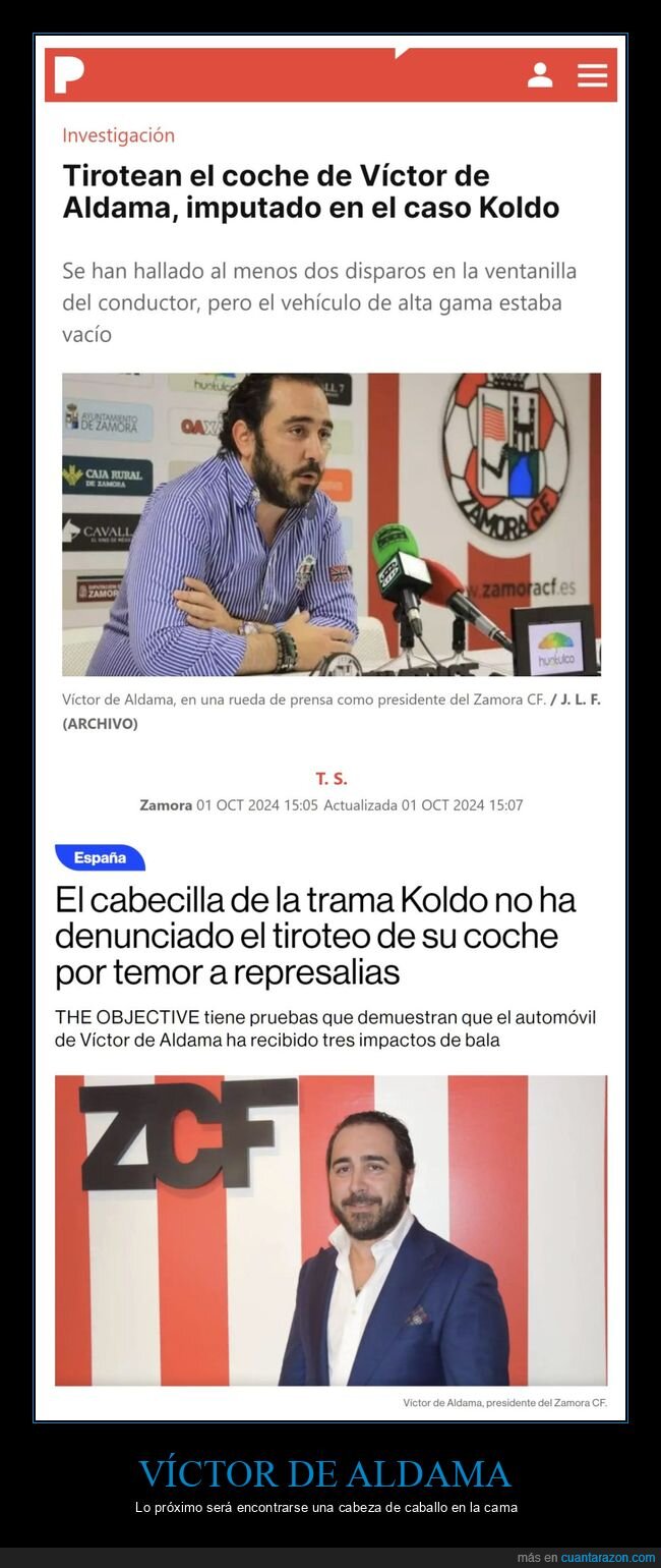 víctor de aldama,tiroteo,coche,caso koldo