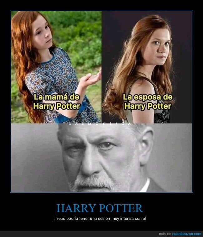 harry potter,madre,esposa,freud