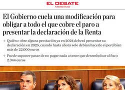 Enlace a Si cobras el paro ya no te libras de hacer la declaración