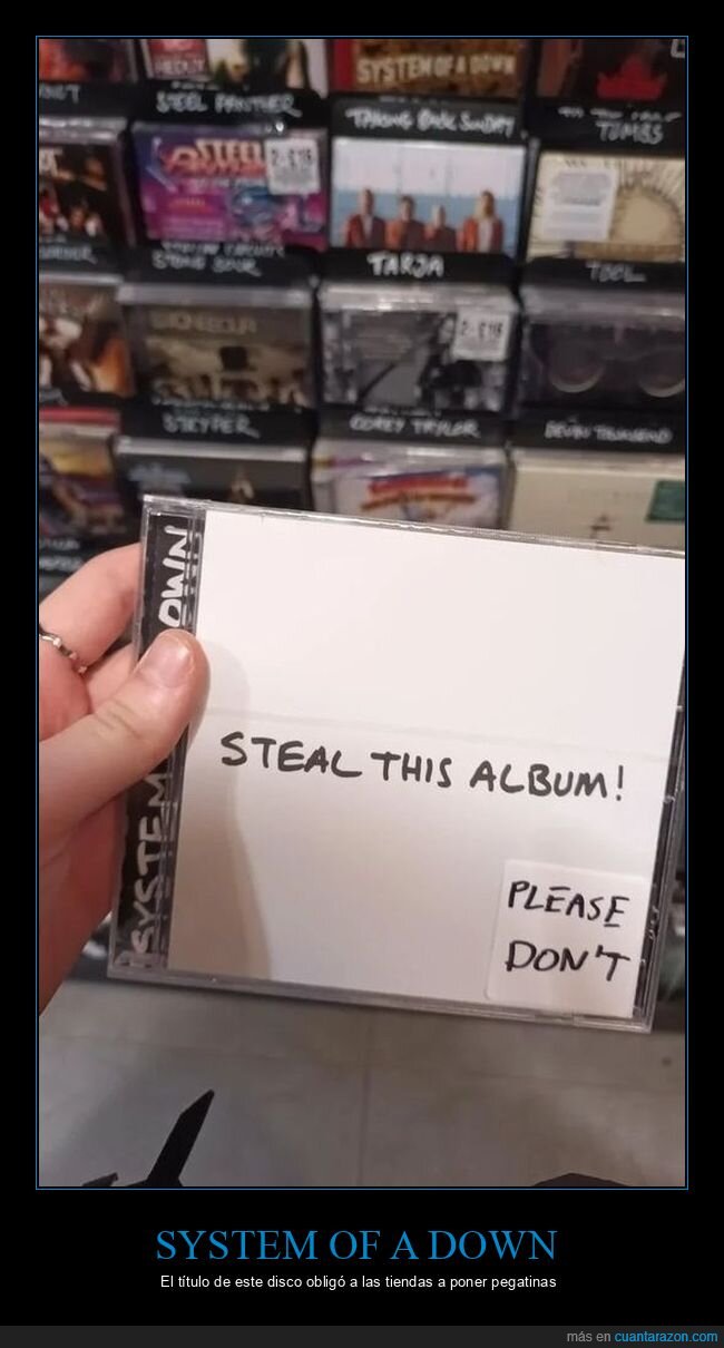 system of a down,steal this album