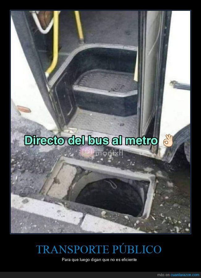 agujero,autobús