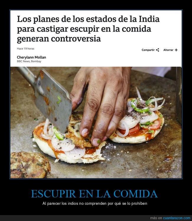 india,escupir,comida