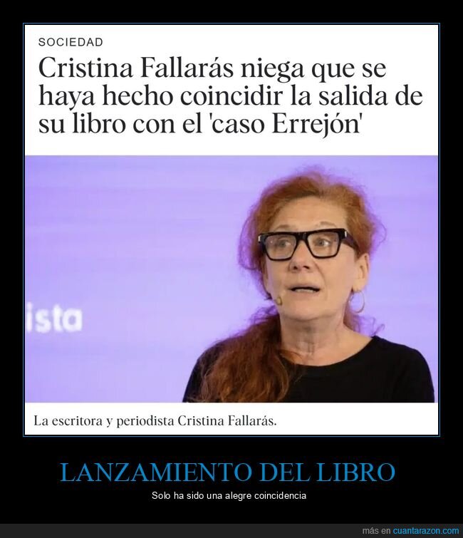 cristina fallarás,libro,íñigo errejón