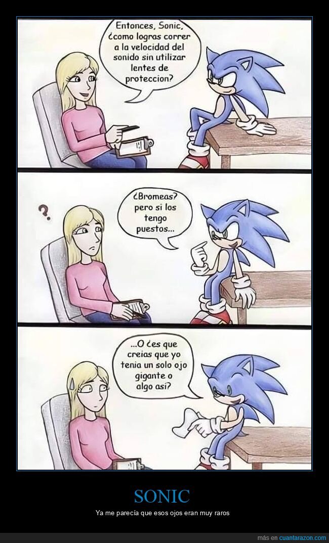 sonic,ojos