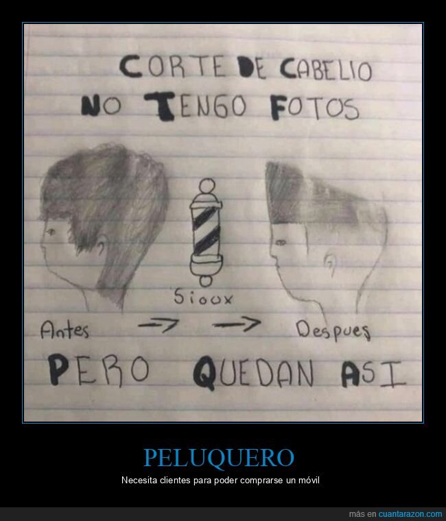 peluquero,cortes de pelo,dibujos