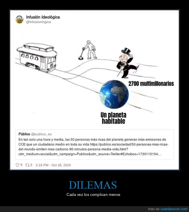 ricos,planeta,contaminación