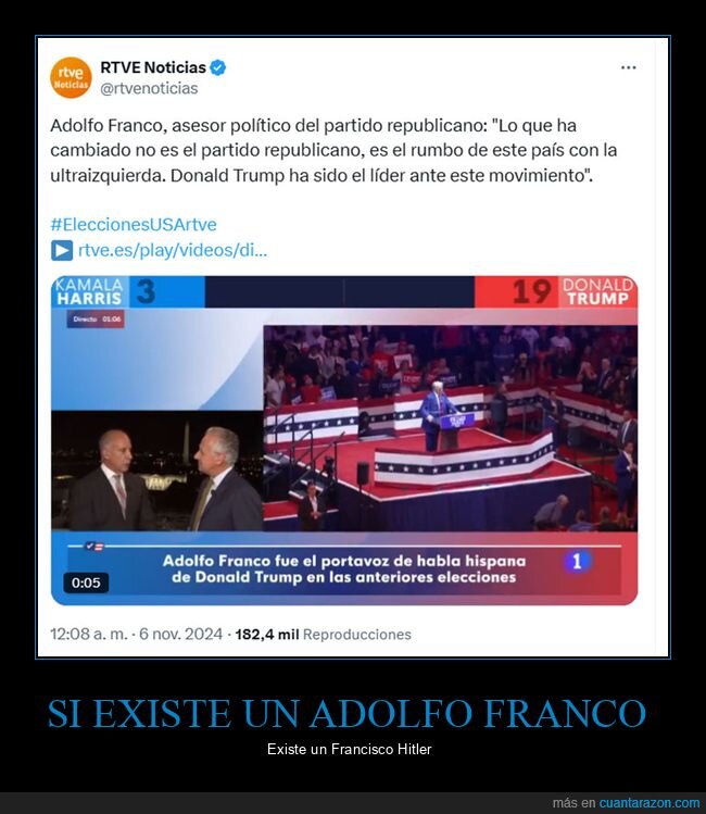 adolfo franco,donald trump,políticos