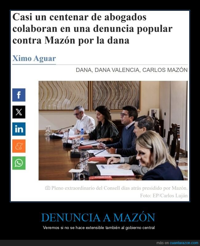 mazón,denuncia,dana,políticos