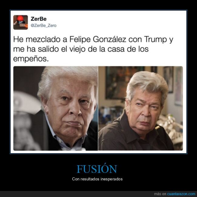 donald trump,felipe gonzález,la casa de empeños,políticos