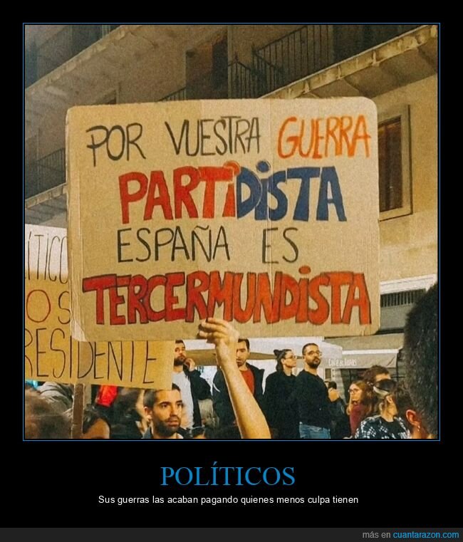 políticos,pancarta,dana,manifestación