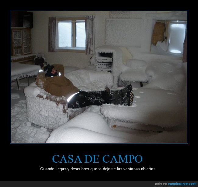 casa,nieve