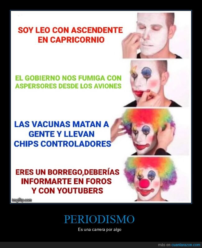 negacionistas,conspiranoicos