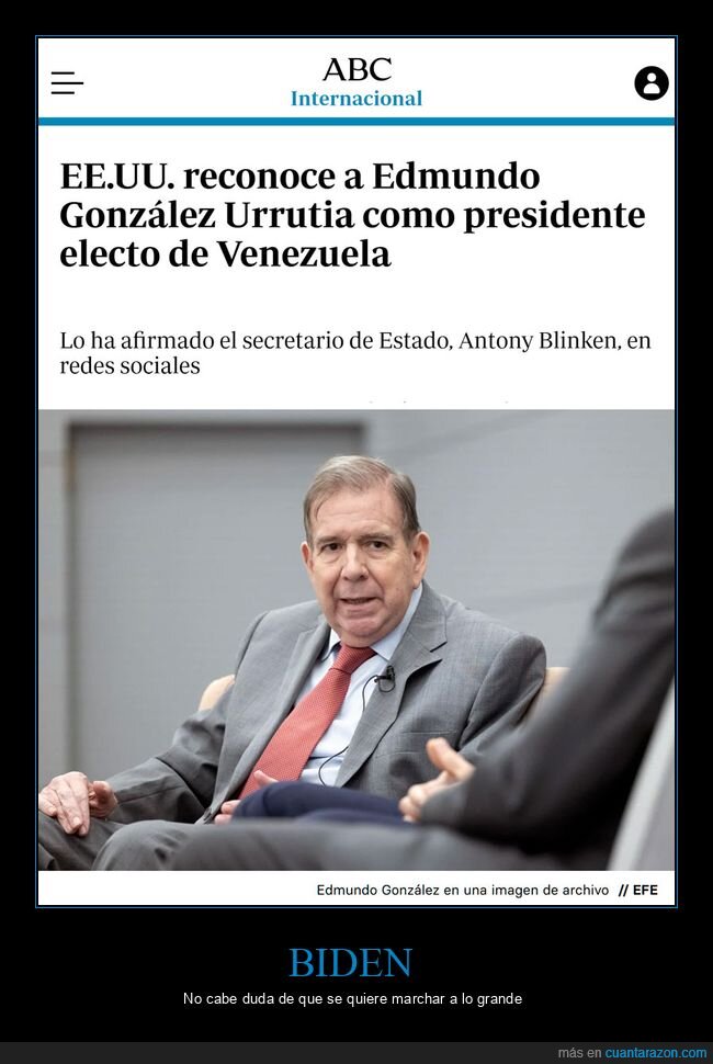 eeuu,edmundo gonzález,presidente,venezuela