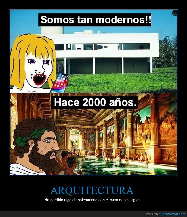 arquitectura,modernos,antes,ahora